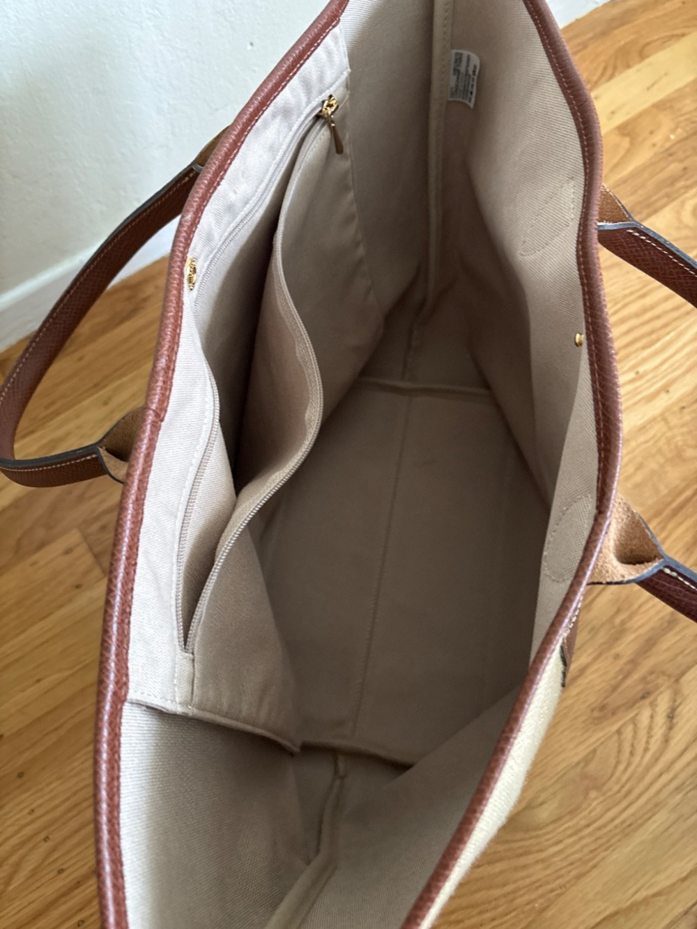 Longchamp Large Le Pliage Panier Tote - Picture 2 of 4